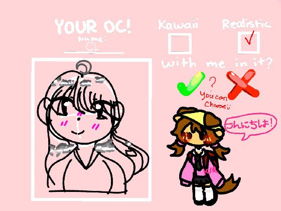 drawing your oc! 1