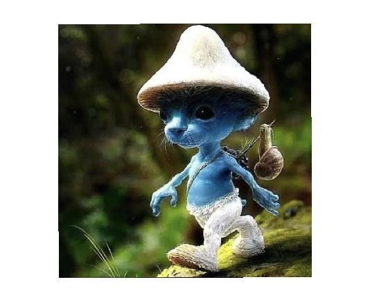 Smurf Cat 1