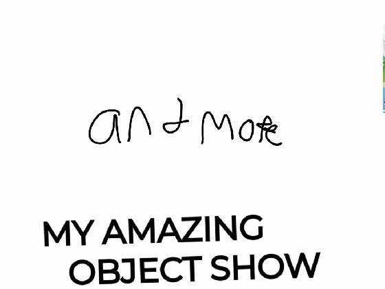 My Amazing Object Show Intro