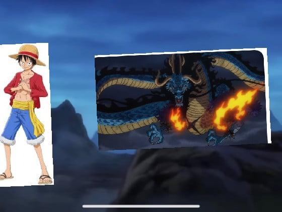 Luffy vs kaido