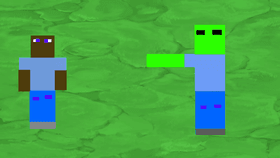 Minecraft: meet steve.