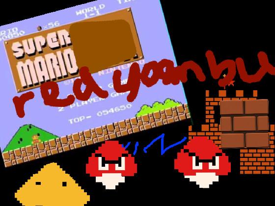 super mario red goomba