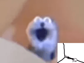 Screaming Blue Thing i react 1