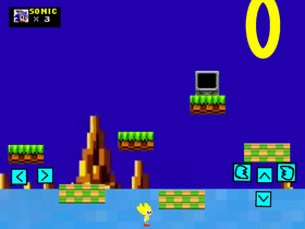 Sonic game (with super sonic)