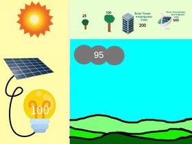 Solar Power Clicker