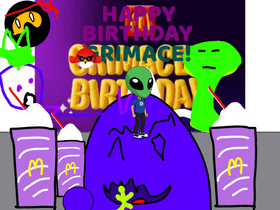 Happy Birthday Grimace