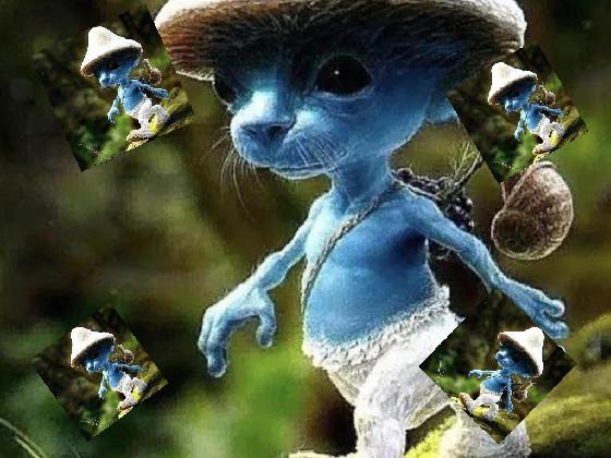 BLUE SMURF CAt