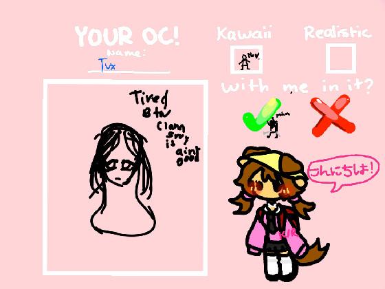 drawing your oc! 1