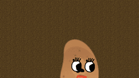 Pretty talking potato