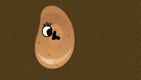 Pretty talking potato