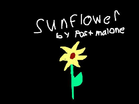 Sunflower by post malone