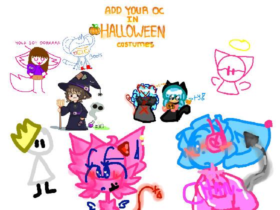 Re:Add Your Oc (Halloween)