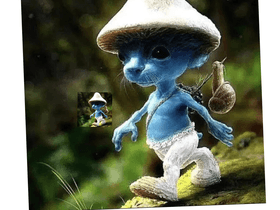 Smurf Cat  1 1