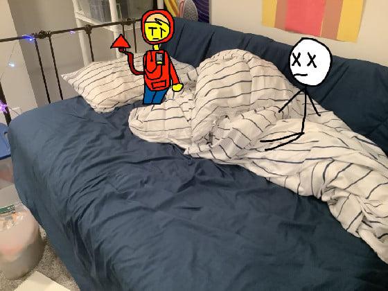 everybody add your OC to the bed!