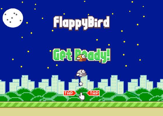 Flappy Bird at night