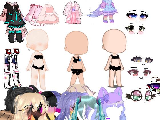 Gacha dress up(by Adelina) 1