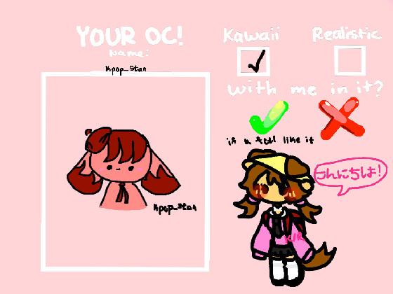 drawing your oc! 1