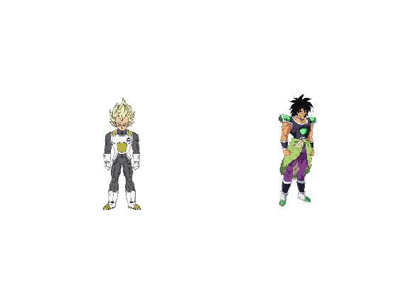 Vegeta  Versus Broly