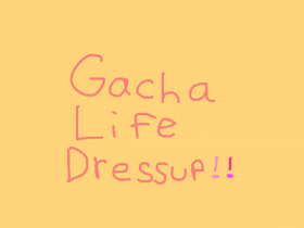 Gacha Life Dressup!💗✨