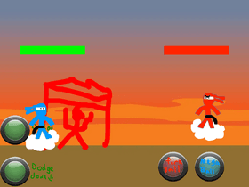 Speedy Sky Ninja Battle