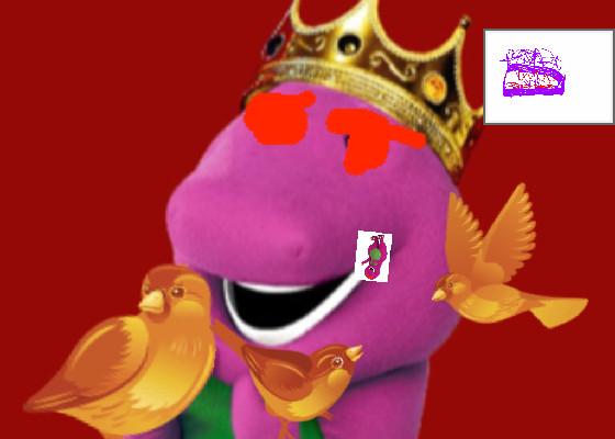 Barney spinning 1!!! 1 1