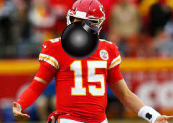 patrick mahomes w black thing