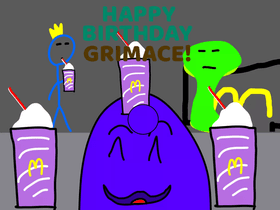 Happy Birthday Grimace