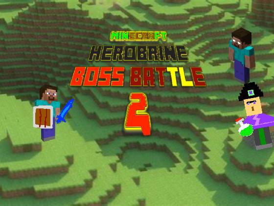 minecraft herobrine boss battle 2  1 1