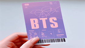 I got a BTS concert ticket!