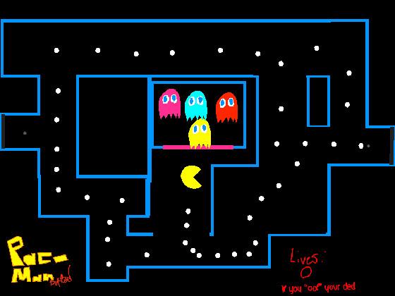 Pac-Man but its bad (Easy)