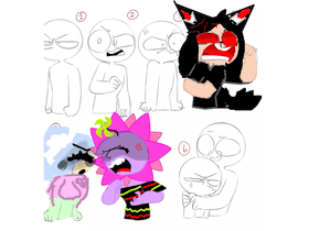 add your oc upset/angry/stressed