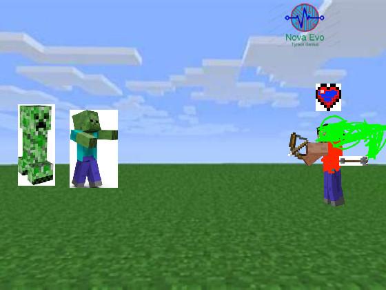 Minecraft shooter 1