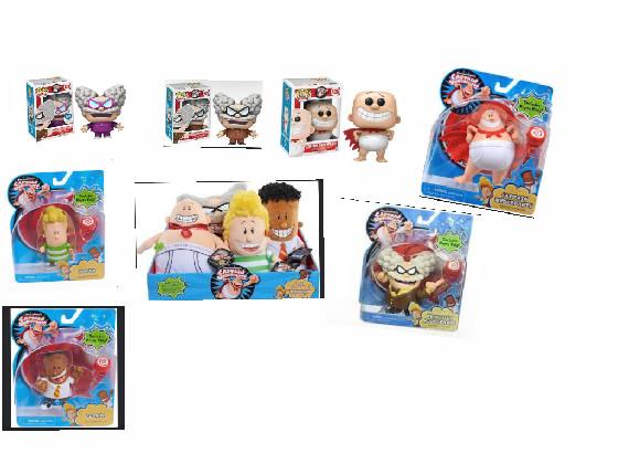 captain underpants toys