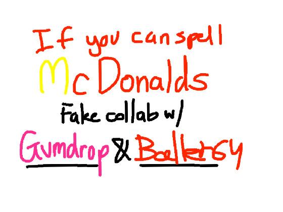 MCDONALDS! 