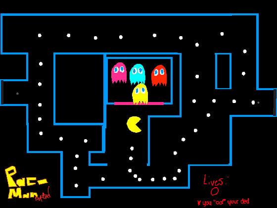 Pac-Man but its bad (Easy) 1