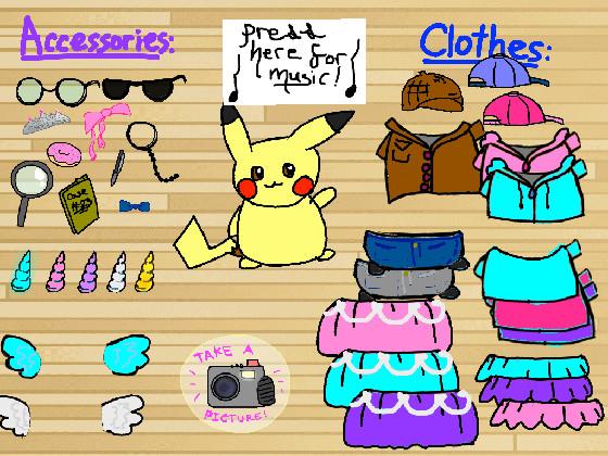 Pikachu Dress-up! new music 1 1