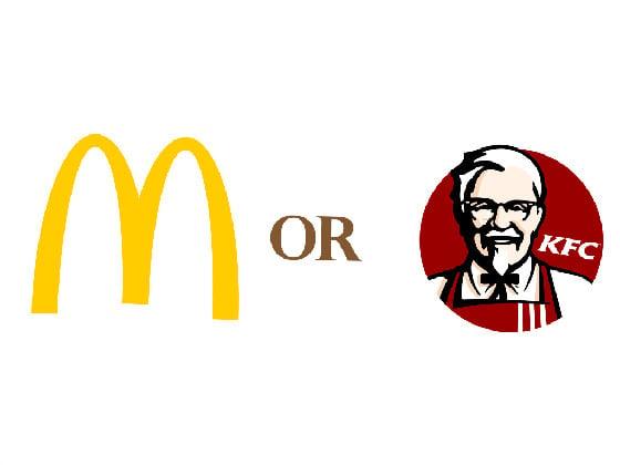 Mc Donalds Or KFC