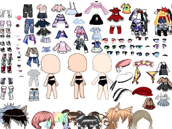  ♥️Gacha Life dress up♥️ 1