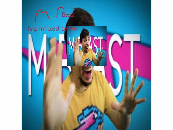 Fake Mrbeast be like 1