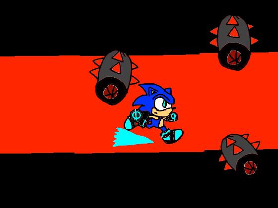 Sonic spin dash