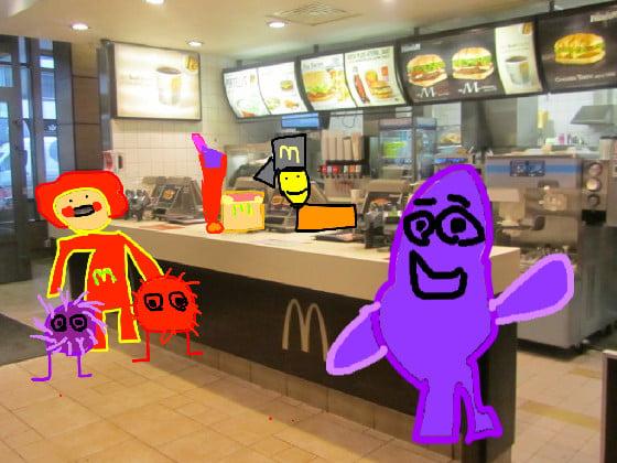 Mc. donalds characters