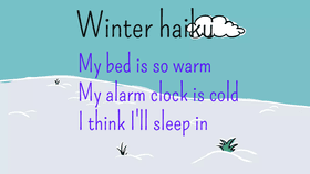 Winter haiku 🥳