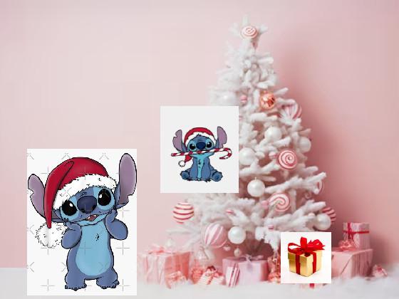 stitch navidad