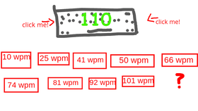 Typing clicker