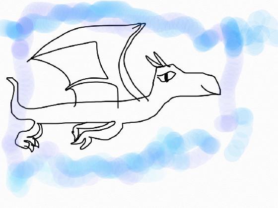 dragon flying