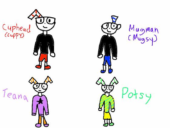 Cuphead characters