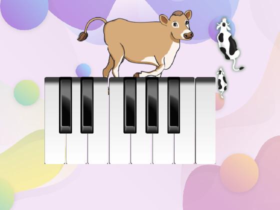 cow piano