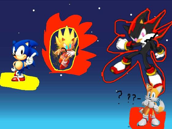 super sonic vs shadow 1 1