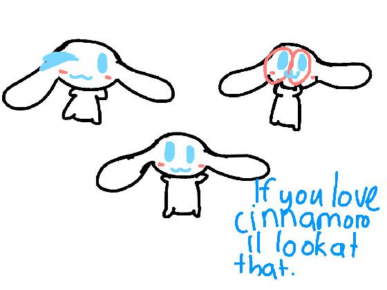 Drawing Cinnamoroll