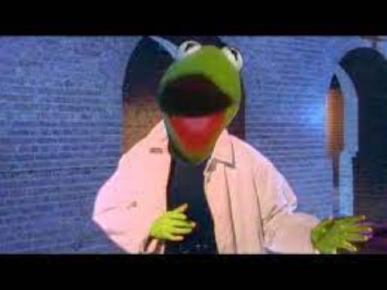 never gonna kermit you down 1 1 1 1